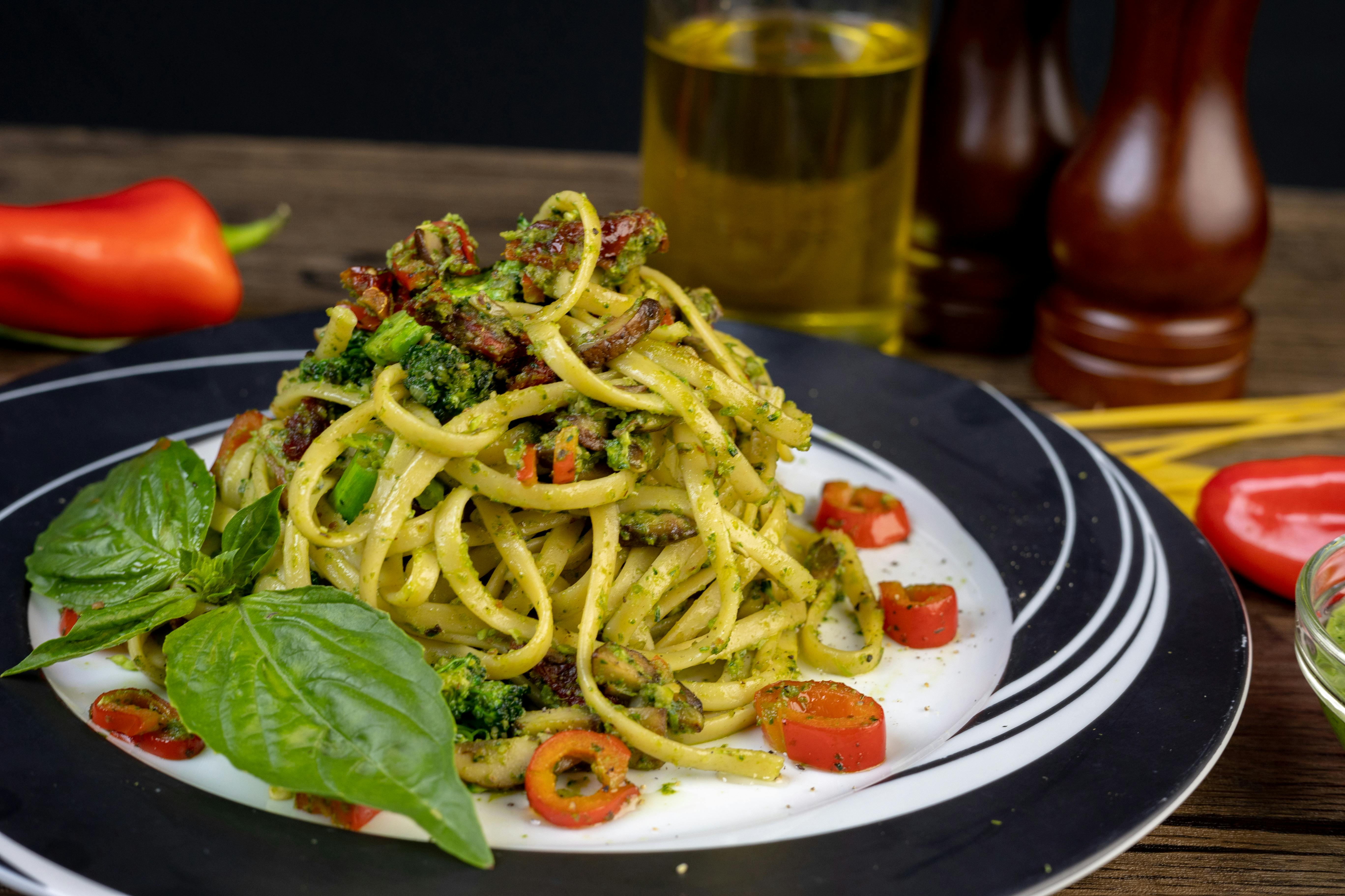 Zucchini Noodles with Pesto